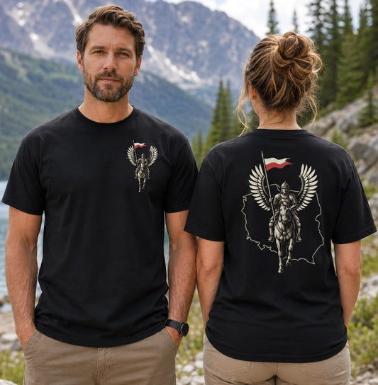 Polish Hussar Front Back Unisex T-Shirt