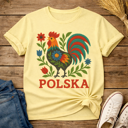 Slavic Folk Rooster Unisex T-Shirt