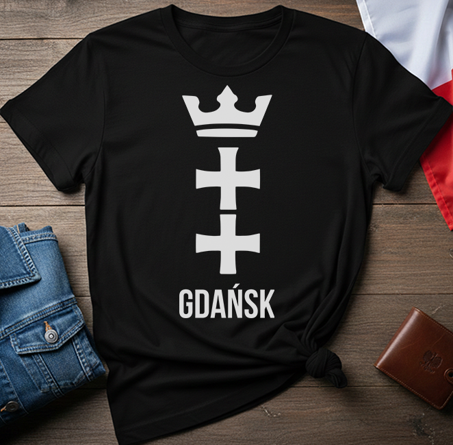 Gdańsk City Crest Unisex T-Shirt