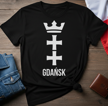 Gdańsk City Crest Unisex T-Shirt