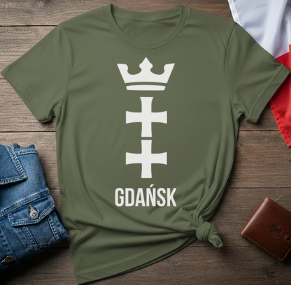 Gdańsk City Crest Unisex T-Shirt