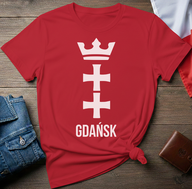 Gdańsk City Crest Unisex T-Shirt