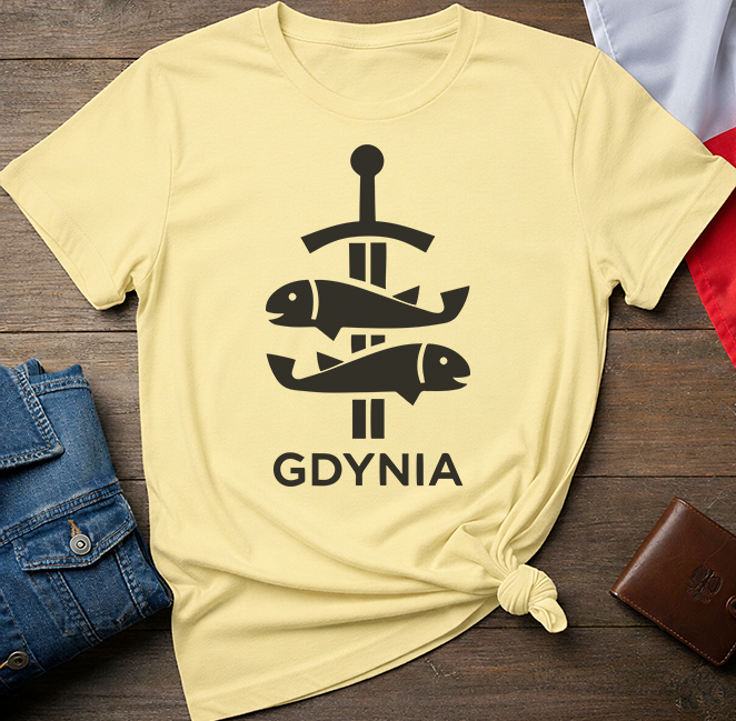 Gdynia City Crest Unisex T-Shirt
