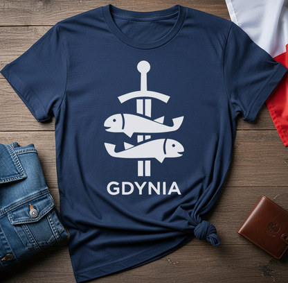 Gdynia City Crest Unisex T-Shirt