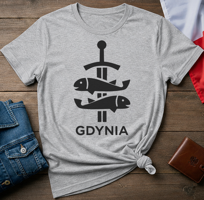 Gdynia City Crest Unisex T-Shirt