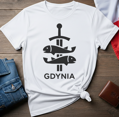 Gdynia City Crest Unisex T-Shirt