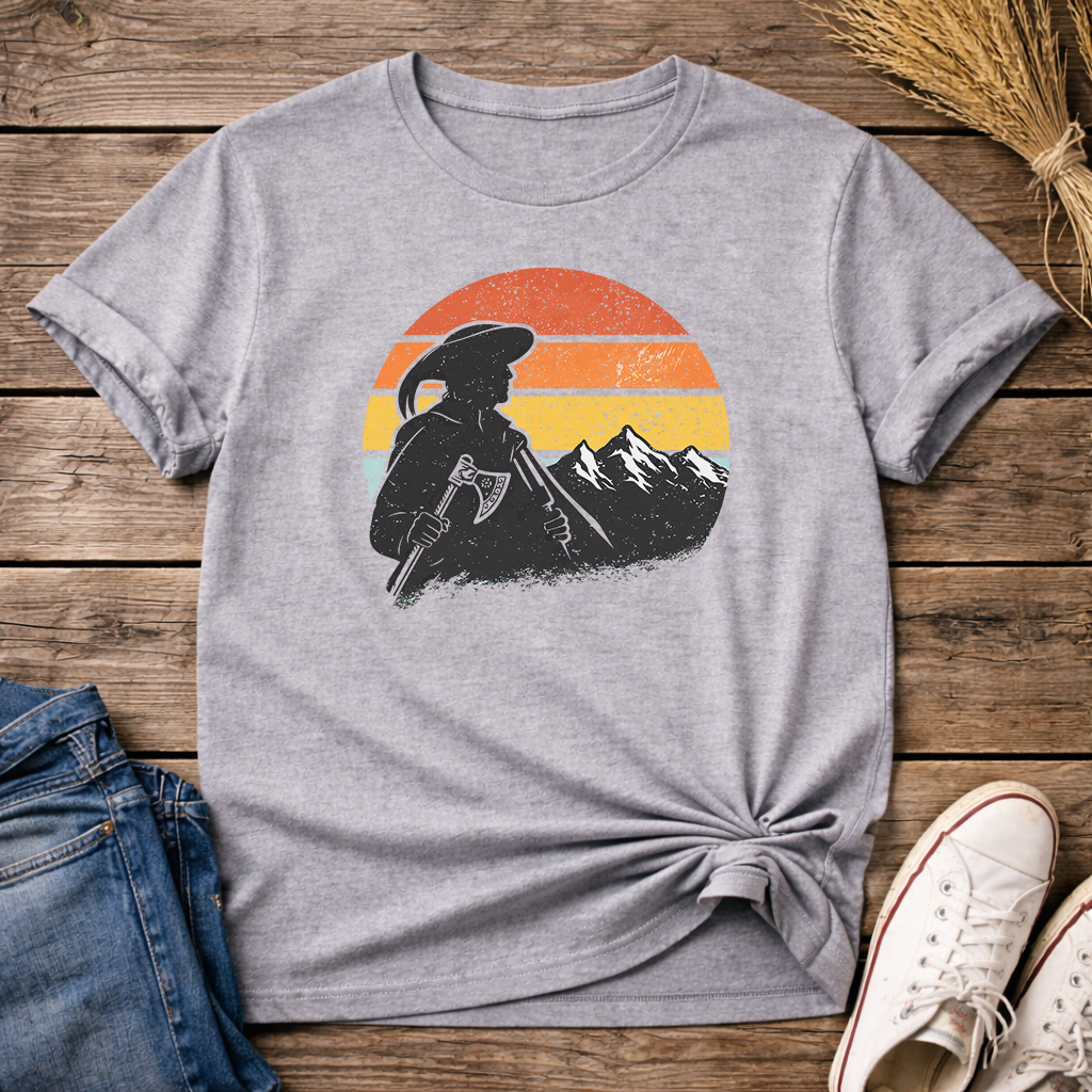 Highlander at Sunset Unisex T-Shirt