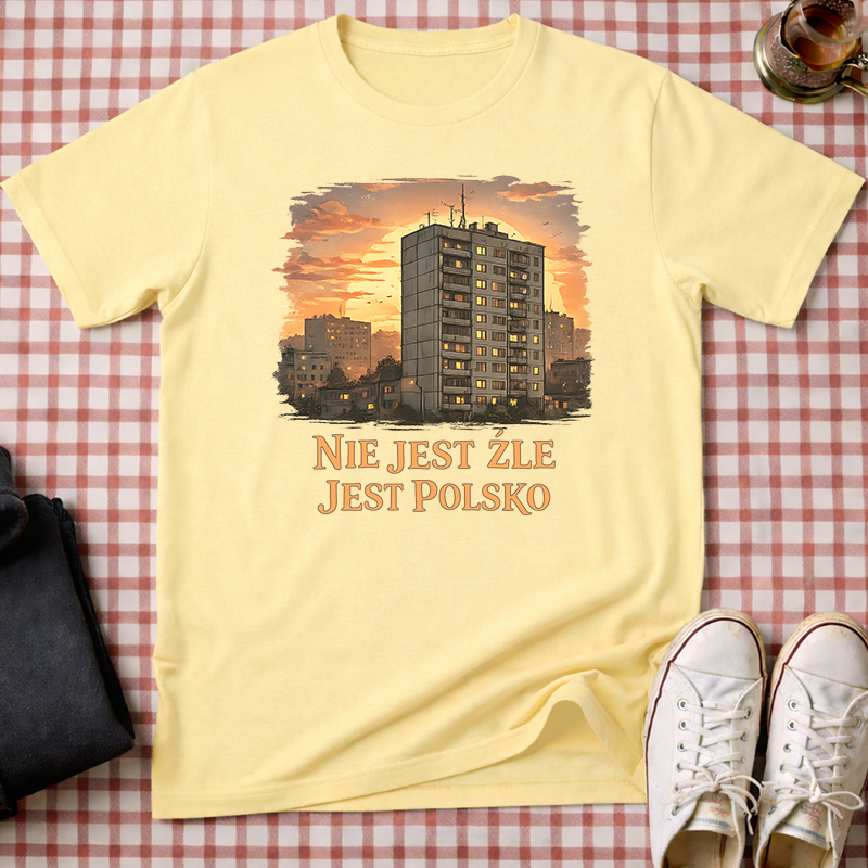 Not Bad. Just Polish. Unisex T-Shirt