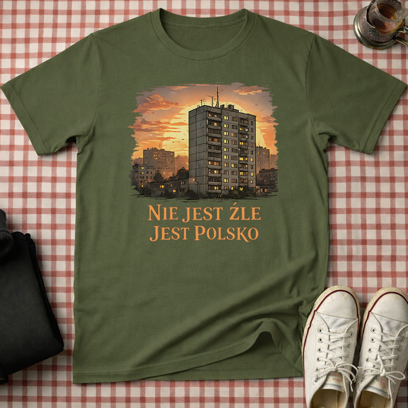 Not Bad. Just Polish. Unisex T-Shirt