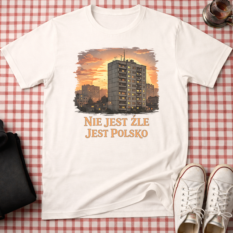 Not Bad. Just Polish. Unisex T-Shirt