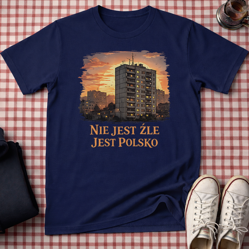 Not Bad. Just Polish. Unisex T-Shirt