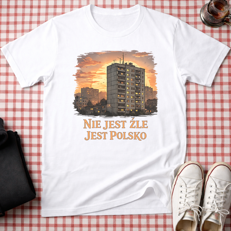 Not Bad. Just Polish. Unisex T-Shirt