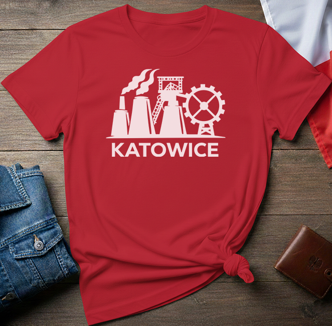 Katowice Coat of Arms Unisex T-Shirt