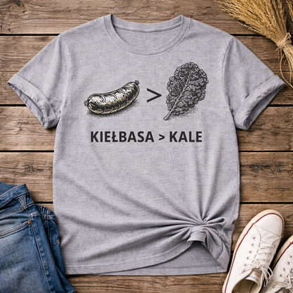 Kiełbasa Over Kale Unisex T-Shirt