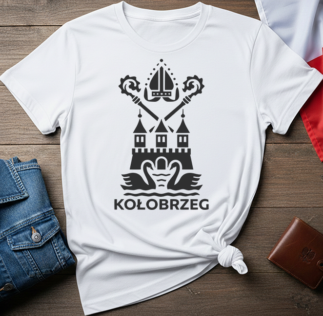 Kołobrzeg City Crest Unisex T-Shirt