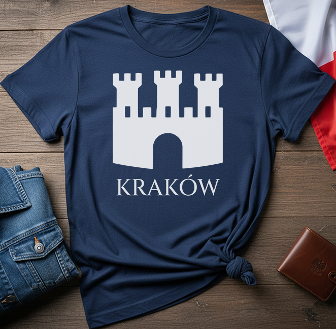 Kraków City Crest Unisex T-Shirt