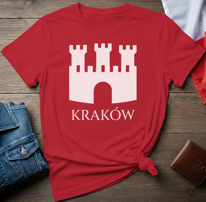 Kraków City Crest Unisex T-Shirt