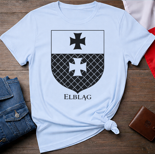Elbląg Historic Shield Unisex T-Shirt