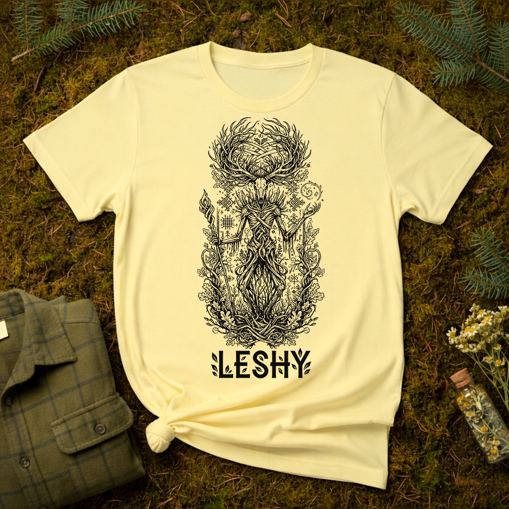 Leshy Slavic Spirit of Forest Unisex T-shirt
