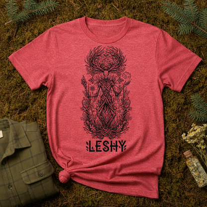 Leshy Slavic Spirit of Forest Unisex T-shirt
