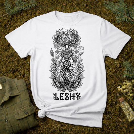Leshy Slavic Spirit of Forest Unisex T-shirt