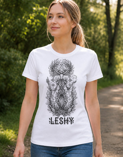 Leshy Slavic Spirit of Forest Unisex T-shirt