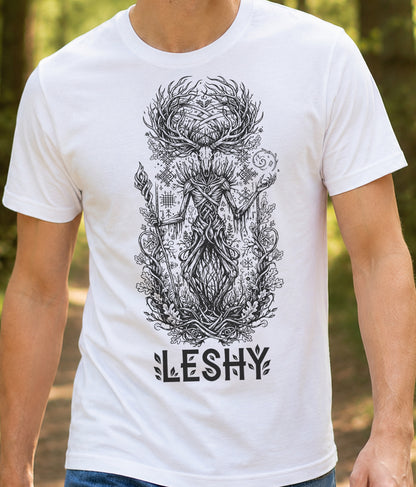 Leshy Slavic Spirit of Forest Unisex T-shirt