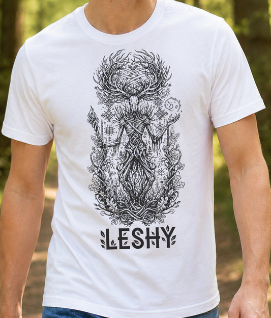 Leshy Slavic Spirit of Forest Unisex T-shirt