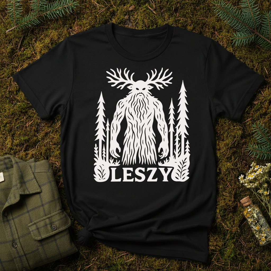 Leszy Slavic Forest Spirit Unisex T-Shirt