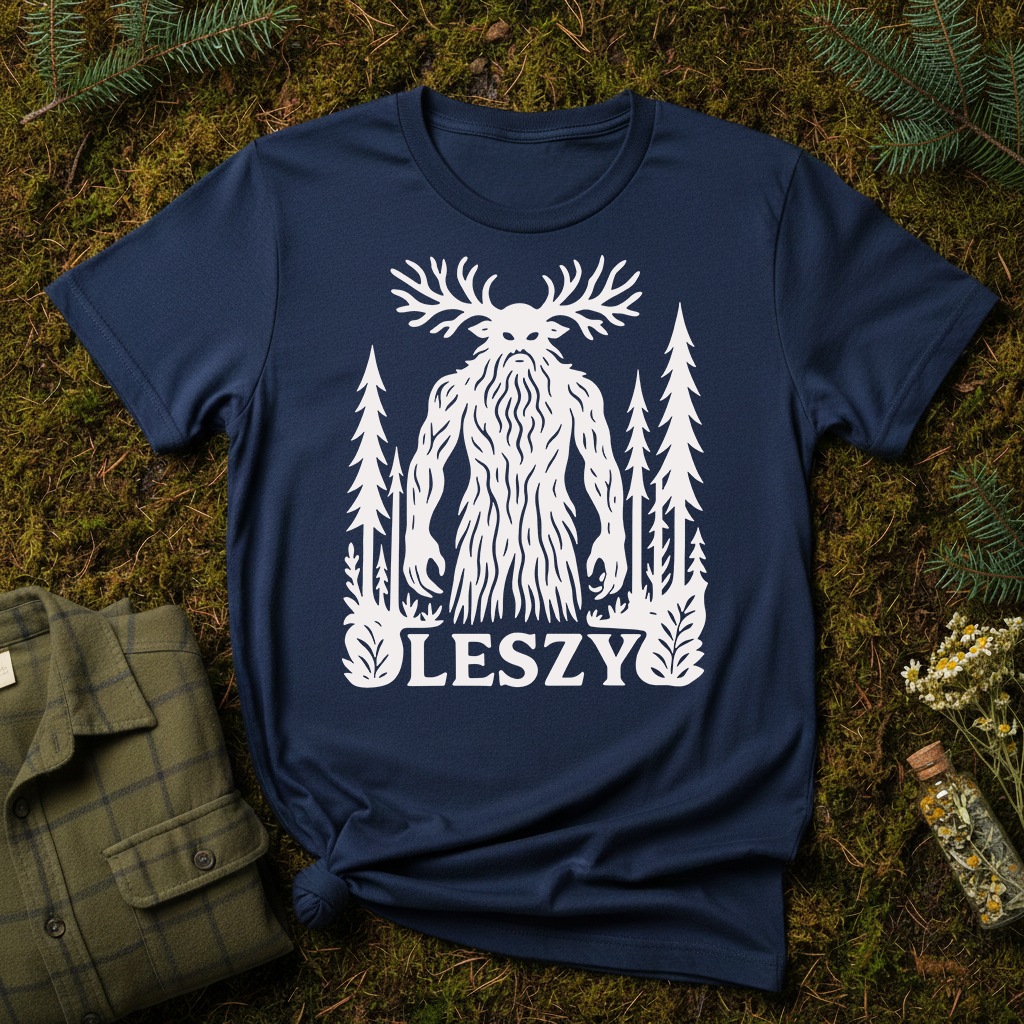 Leszy Slavic Forest Spirit Unisex T-Shirt