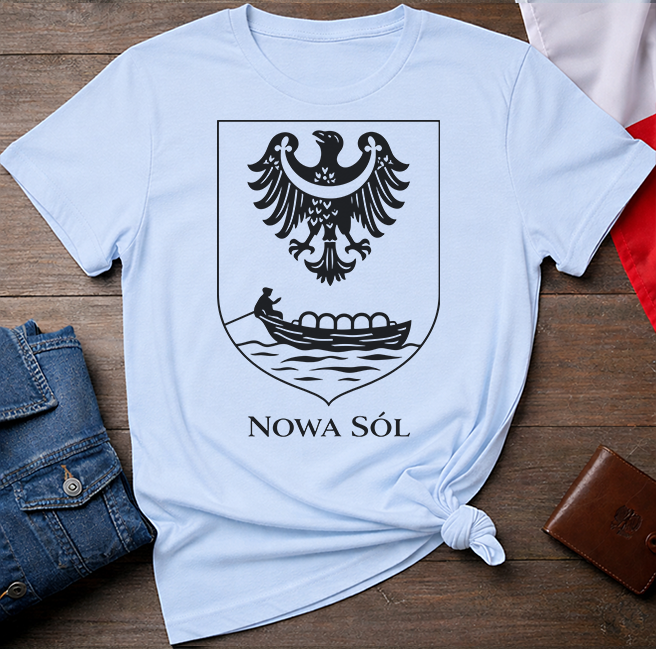 Nowa Sól River Crest Unisex T-Shirt