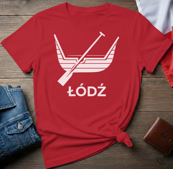 Łódź City Crest Unisex T-Shirt