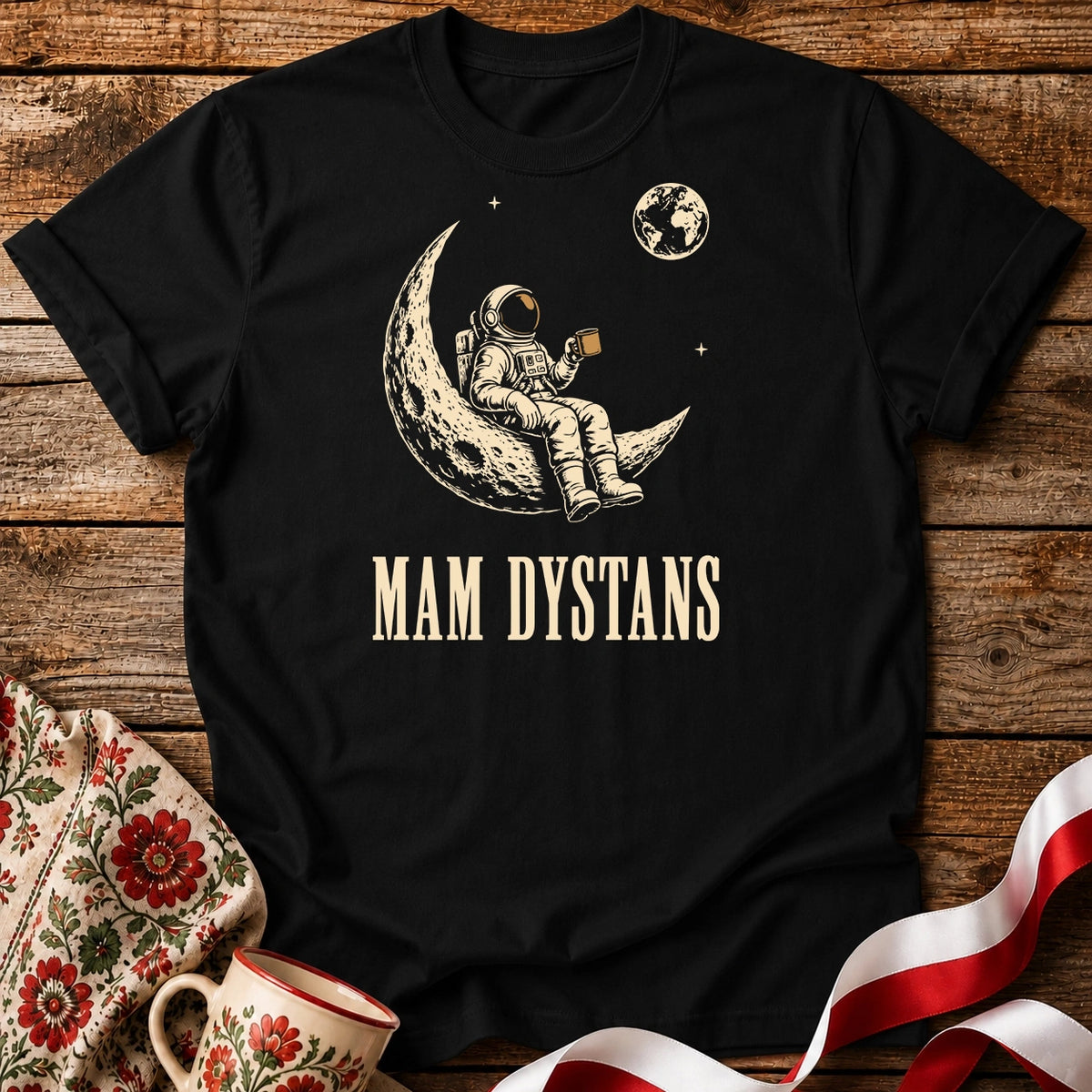 Mam Dystans Astronaut Unisex T-shirt