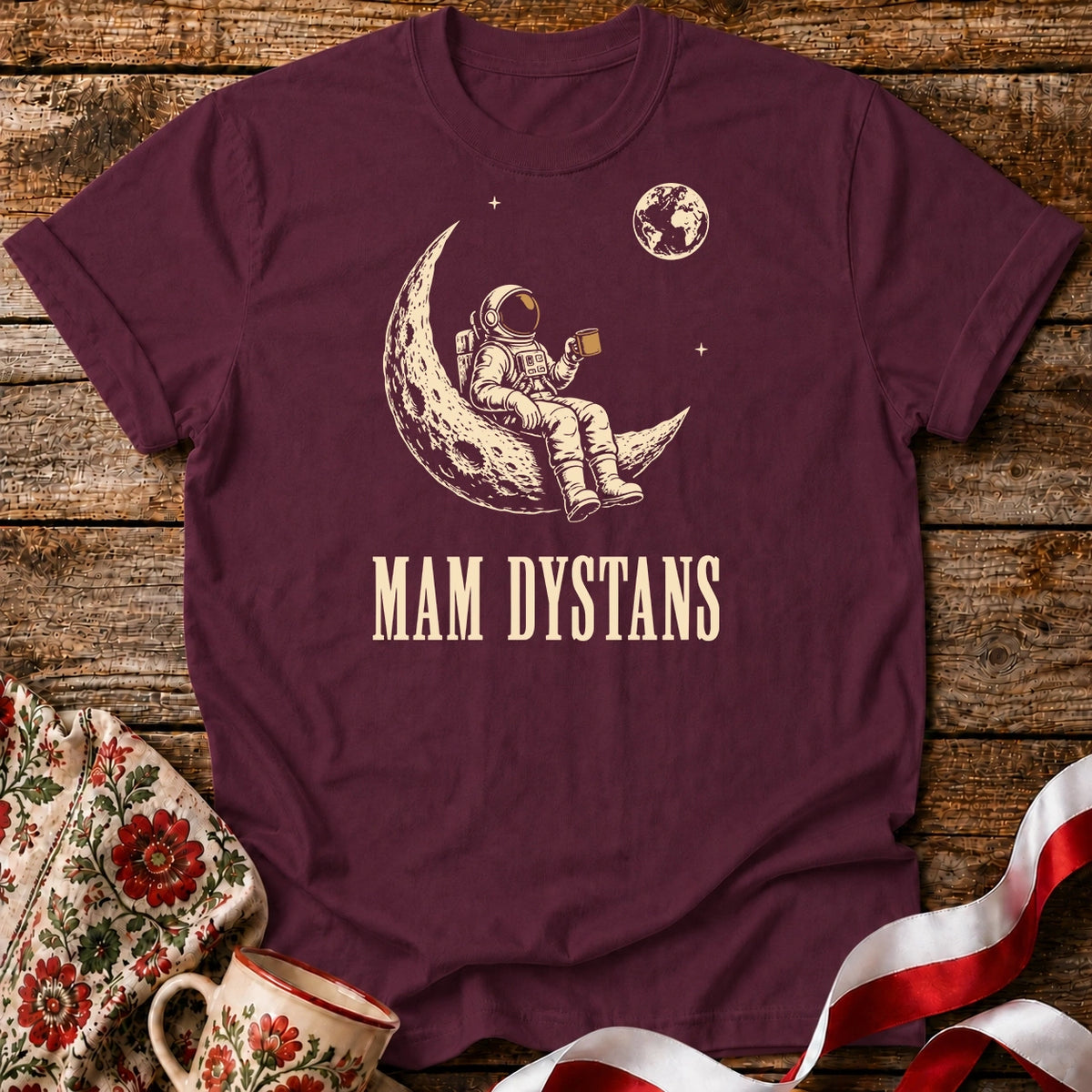 Mam Dystans Astronaut Unisex T-shirt