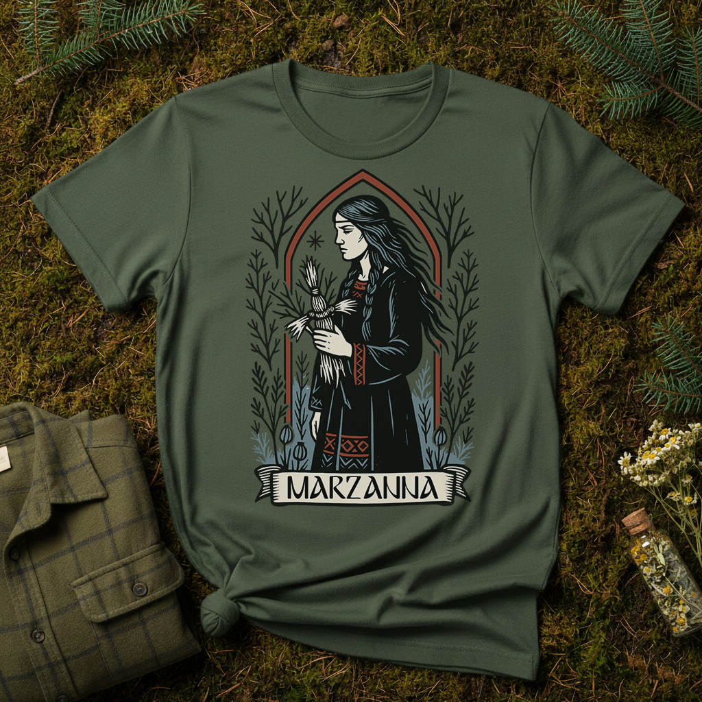 Marzanna Slavic Death Goddess Unisex T-Shirt