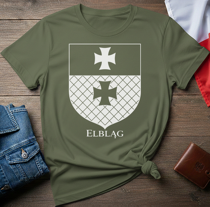 Elbląg Historic Shield Unisex T-Shirt