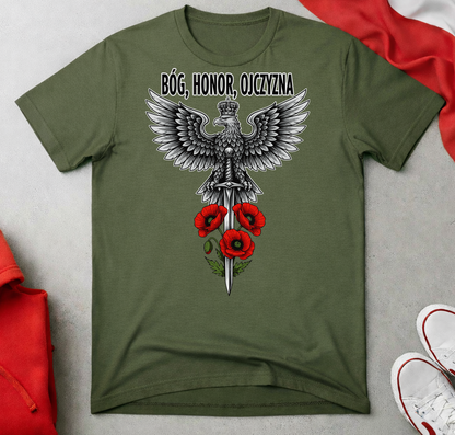 Polish Eagle Bóg Honor Ojczyzna Unisex T-Shirt