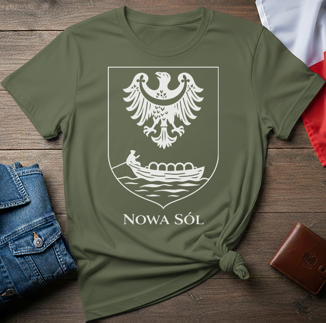 Nowa Sól River Crest Unisex T-Shirt
