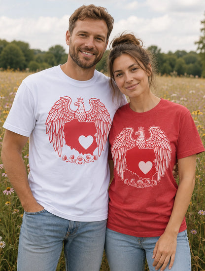 Poland at Heart Unisex T-Shirt