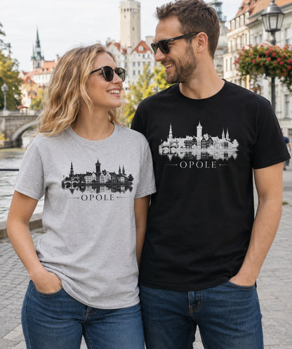 Opole Elegant Skyline Polish City Unisex T-Shirt