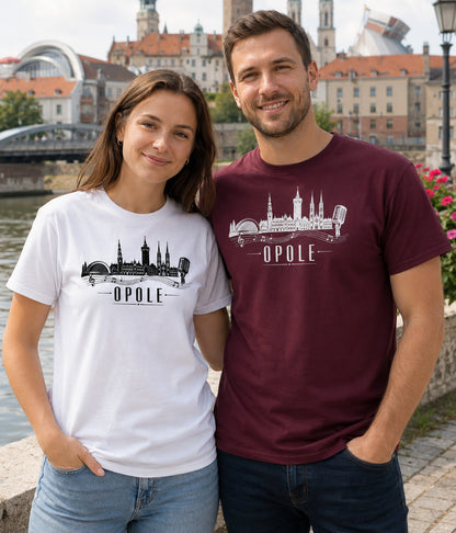 Opole Music Skyline Polish City Unisex T-Shirt