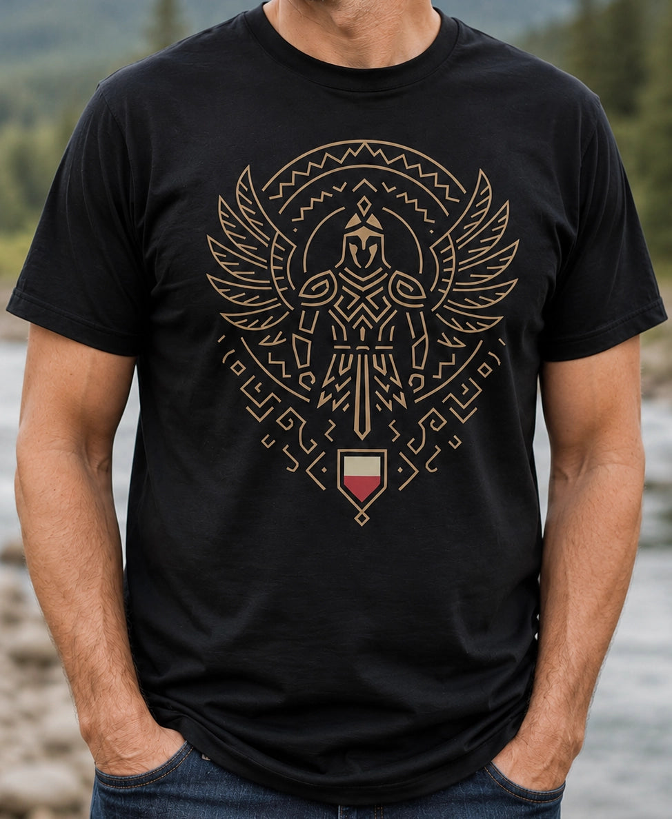 Polish Hussar Front Back Unisex T-Shirt