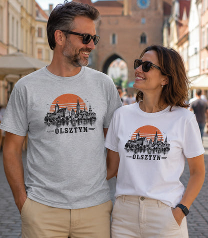 Olsztyn Sunset Castle Polish City Unisex T-Shirt
