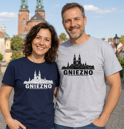 Gniezno Skyline Polish City Unisex T-Shirt