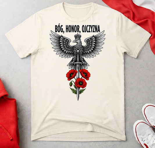 Polish Eagle Bóg Honor Ojczyzna Unisex T-Shirt
