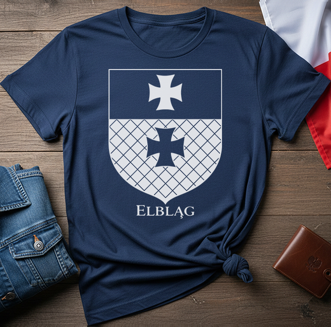 Elbląg Historic Shield Unisex T-Shirt