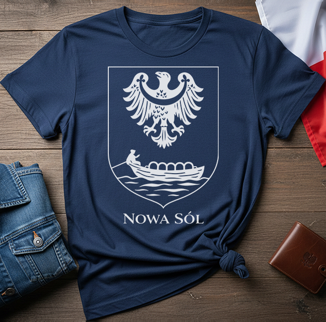 Nowa Sól River Crest Unisex T-Shirt