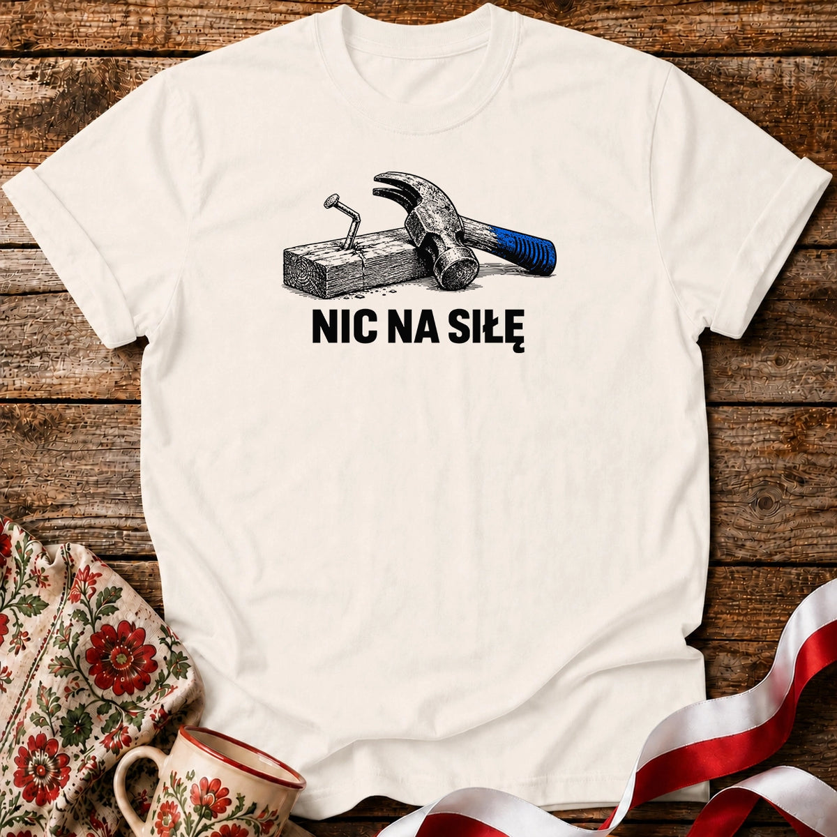 Nic Na Siłę Humor Unisex T-Shirt