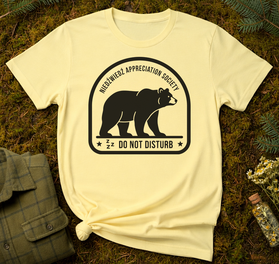 Niedźwiedź Appreciation Society Unisex T-Shirt