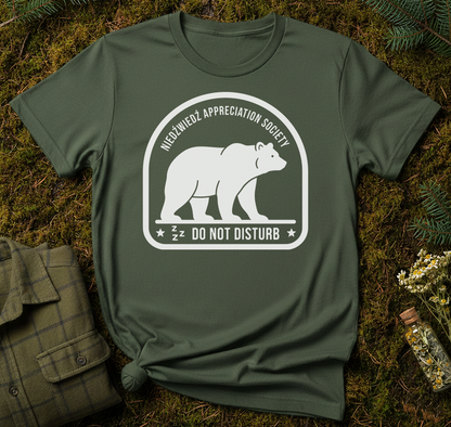 Niedźwiedź Appreciation Society Unisex T-Shirt